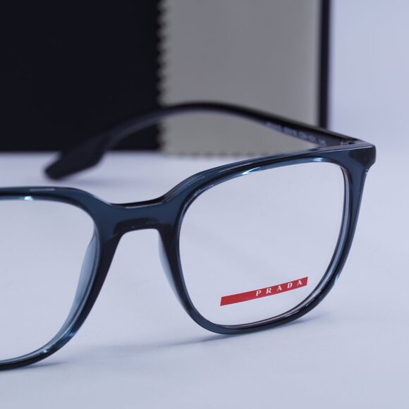Final Price! Prada Sport PS01OV CZH1O1 Blue Eyeglasses - Picture 2 of 10